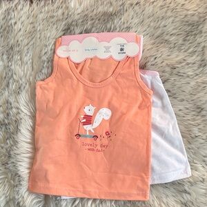24M NWT 2 Toddler Girl Tank Top Bundle
